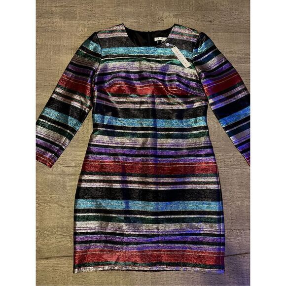 Trina Turk Striped New Years Eve Dress - Picture 5 of 9